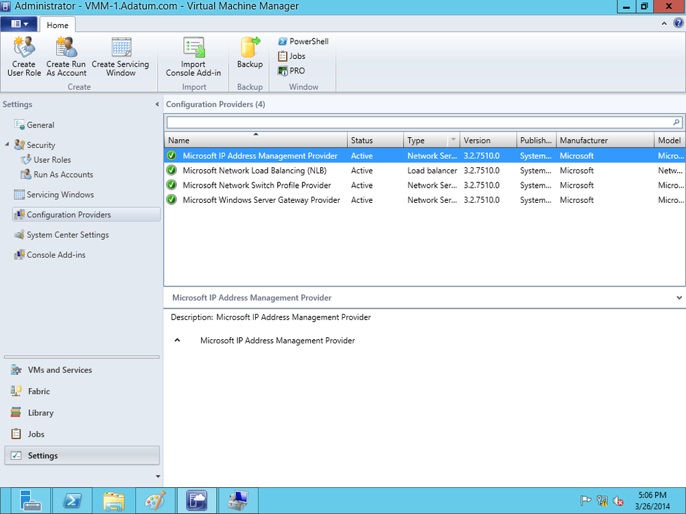 frontpage server extensions windows server 2012 r2
